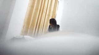 瘦子探花 眼鏡學妹27 藍床單 豎屏