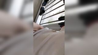後入 在陽台爽啊～