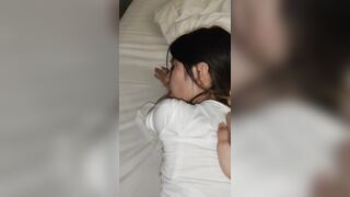 大眼睛美女與男友同居性愛自拍-5