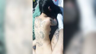專約嫩妹『dogking』約炮精神小妹，身體很敏感 動了幾下就出白漿了-06