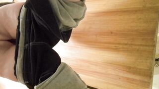 廁拍 丁字褲女神-15