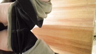 廁拍 丁字褲女神-15