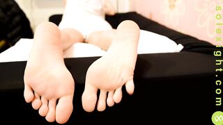 台灣SOLEXIGHT NO.001 Angelica-Movie（大學妹美足展示踩物）