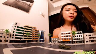 台灣SOLEXIGHT NO.012 Fei-Giantess-Movie（女巨人占領迷你城鎮踩小人兒）