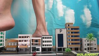 台灣SOLEXIGHT NO.012 Fei-Giantess-Movie（女巨人占領迷你城鎮踩小人兒）