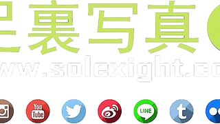台灣SOLEXIGHT NO.032 Yuan（黑絲超近距離展示塗指甲油擦潤膚乳裸足等）