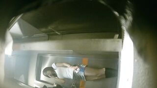 【廁拍】夜場KTV 全景後拍絲襪高跟美女大屁股 -03