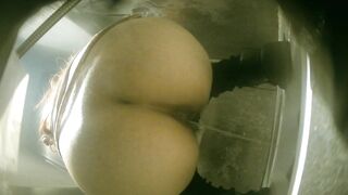 【廁拍】夜場KTV 全景後拍絲襪高跟美女大屁股 -05