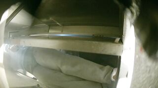 【廁拍】夜場KTV 全景後拍絲襪高跟美女大屁股 -09