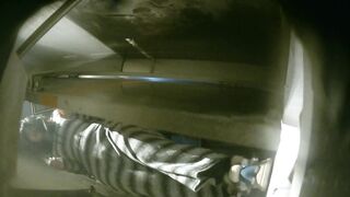 【廁拍】夜場KTV 全景後拍絲襪高跟美女大屁股 -17