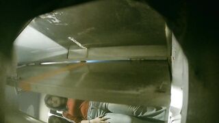【廁拍】夜場KTV 全景後拍絲襪高跟美女大屁股 -19