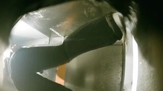 【廁拍】夜場KTV 全景後拍絲襪高跟美女大屁股 -27