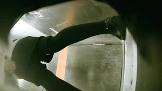 【廁拍】夜場KTV 全景後拍絲襪高跟美女大屁股 -29