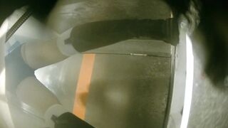 【廁拍】夜場KTV 全景後拍絲襪高跟美女大屁股 -02