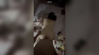 【A級洩密】20歲學生妹無套啪啪，叫床聲又大又吵