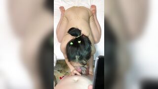 足控胖哥大戰白虎小女友-12