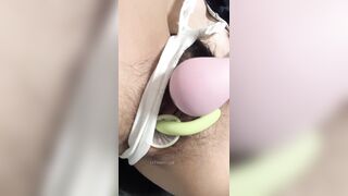 長髮小美女的鮑魚調教-03